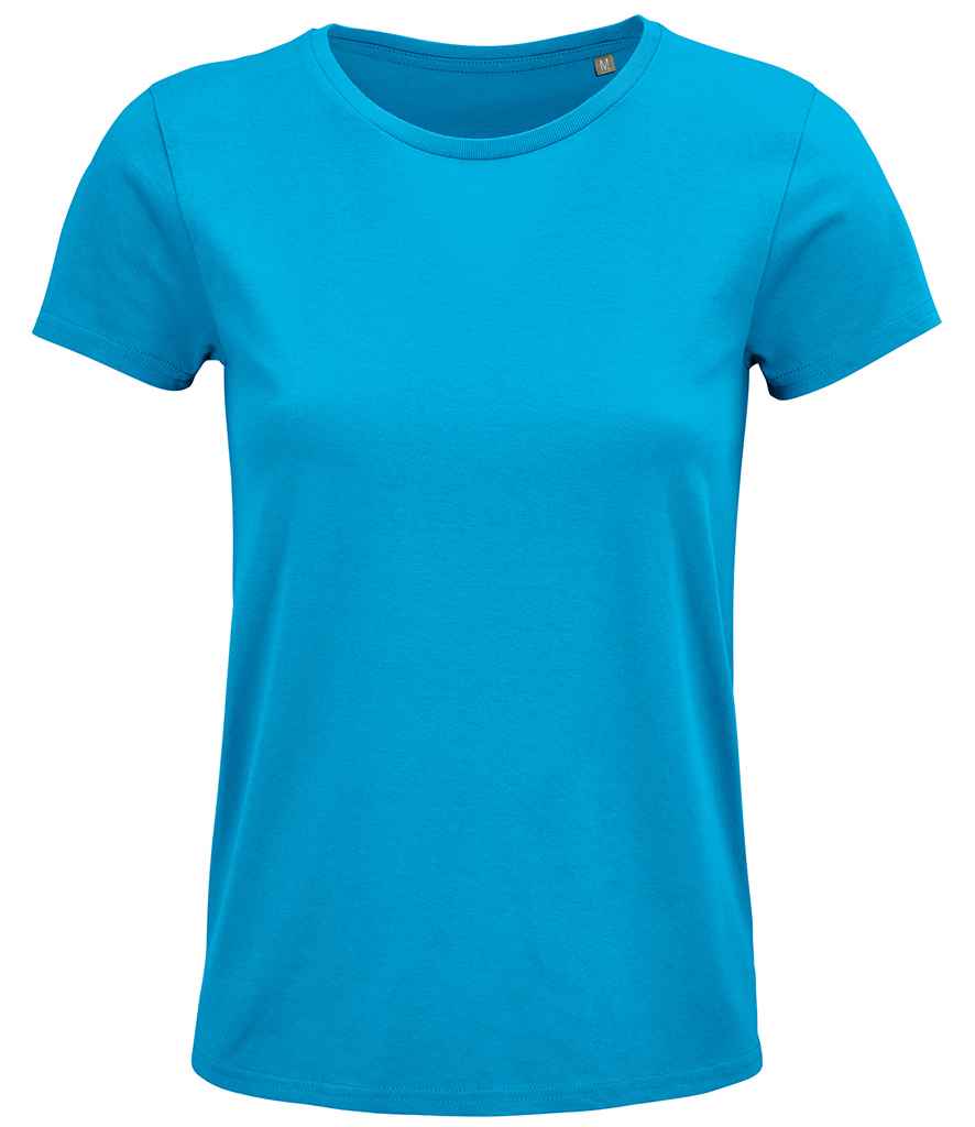 SOL'S Ladies Crusader Organic T-Shirt | Aqua