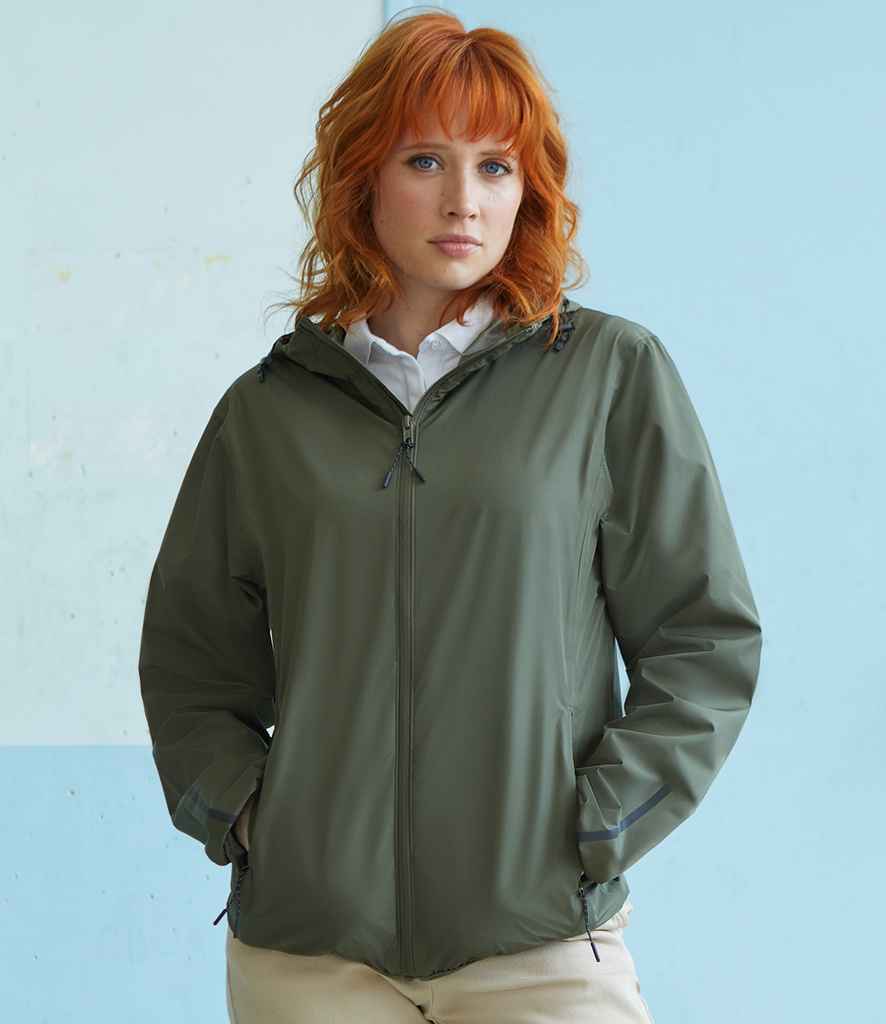 NEOBLU Unisex Andrea Waterproof Windbreaker Jacket | Deep Khaki
