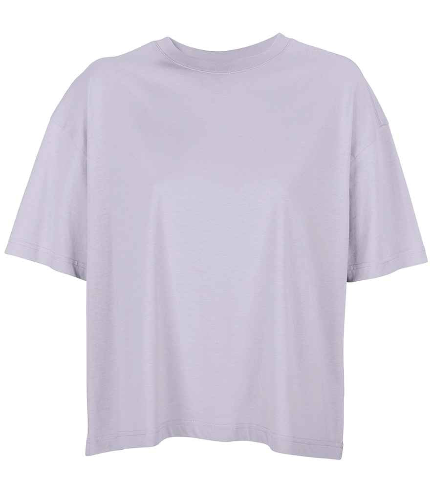 SOL'S Ladies Boxy Oversized Organic T-Shirt | Lilac