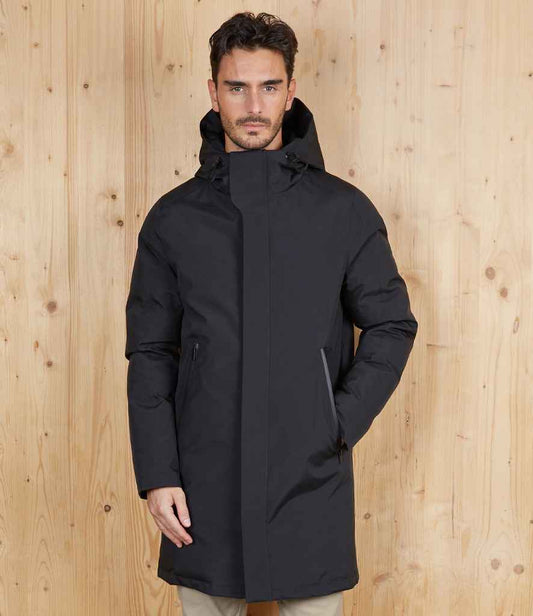 NEOBLU Alfi Warm Parka Jacket | Deep Black