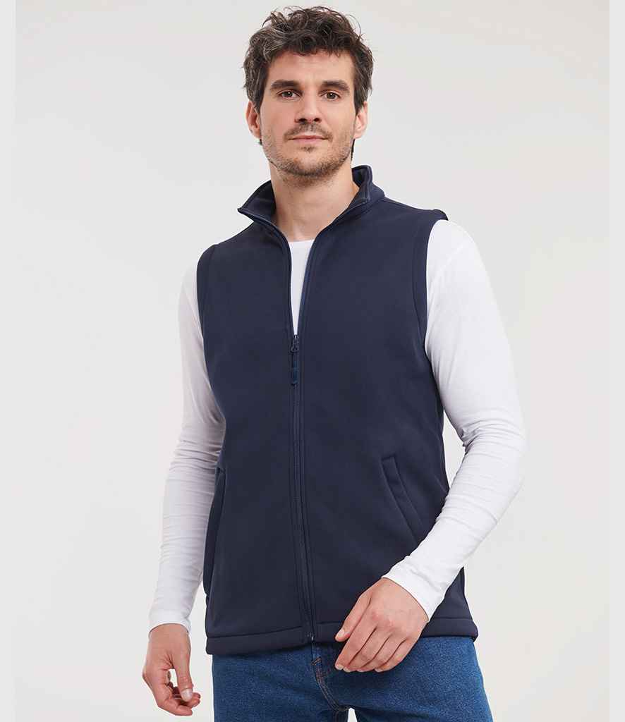 Russell Athletic Smart Soft Shell Gilet | French Navy