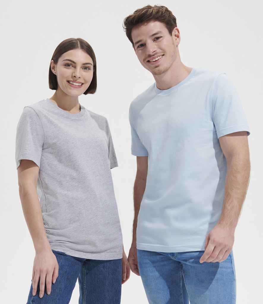 SOL'S Unisex Tuner T-Shirt | Light Grey Marl