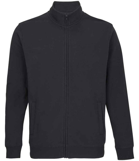 SOL'S Unisex Cooper Full Zip Sweat Jacket | Black