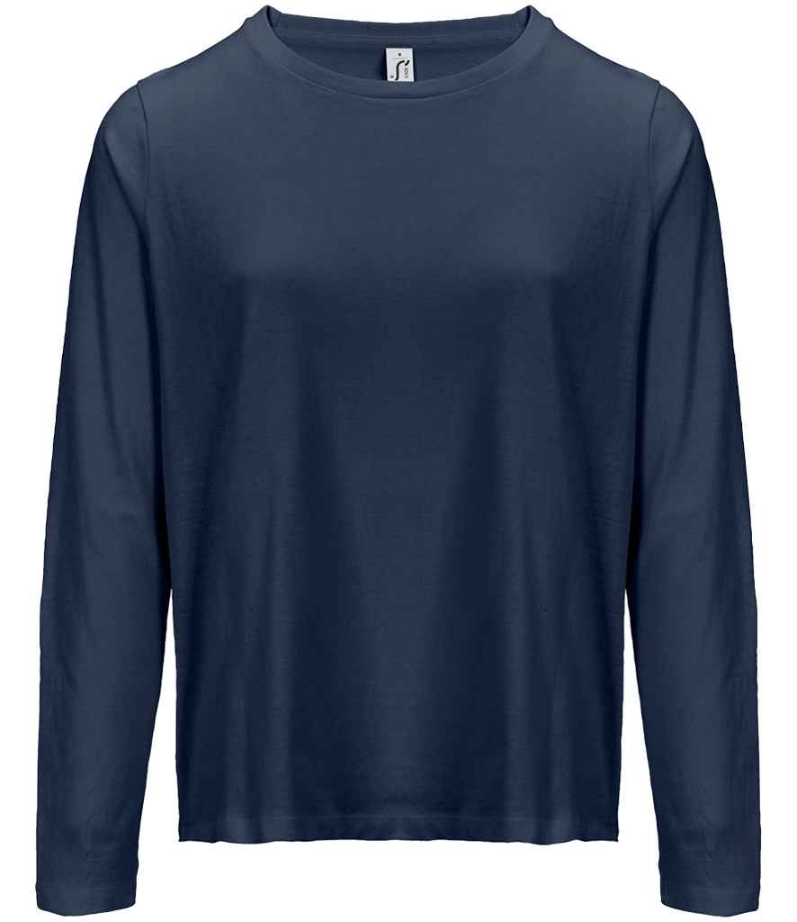 SOL'S Ladies Monarch Long Sleeve T-Shirt | Navy