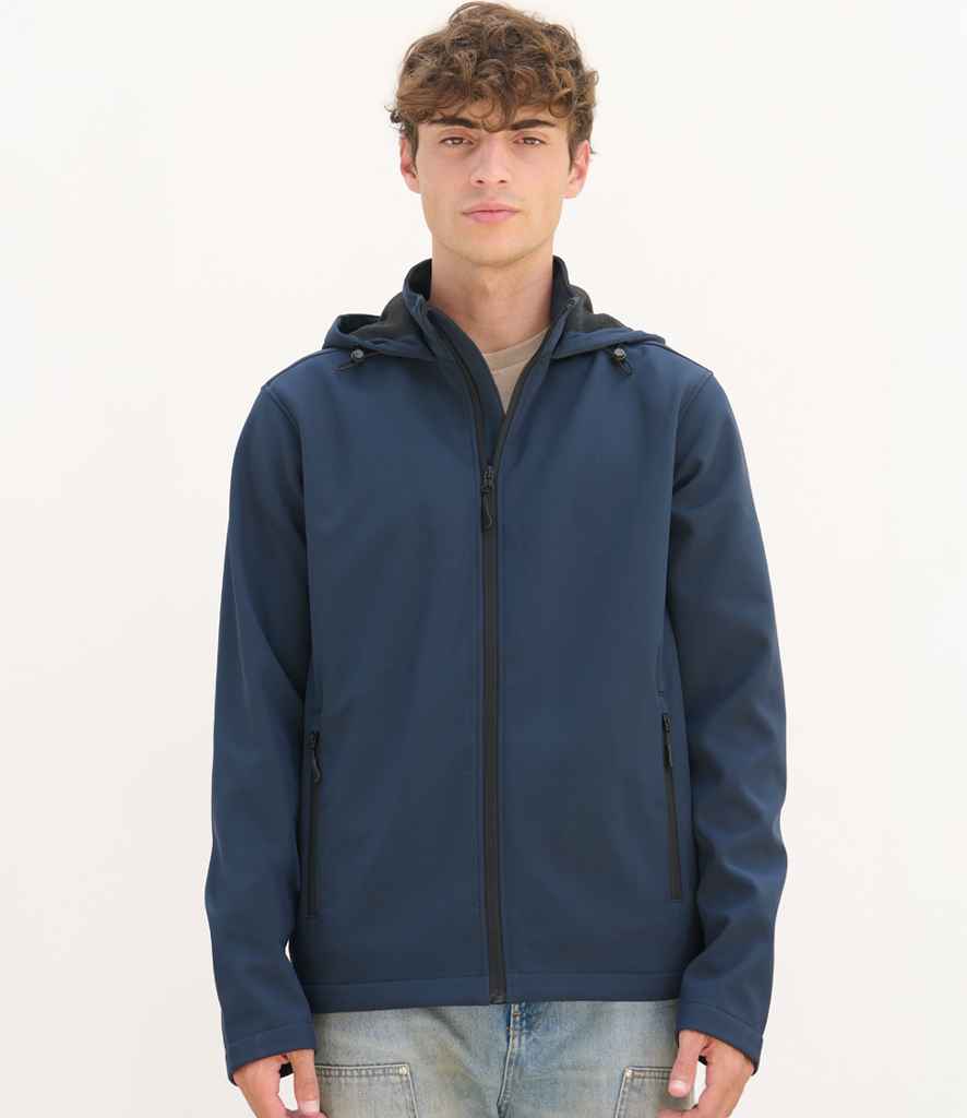 SOL'S Race Hooded Soft Shell Jacket | French Navy