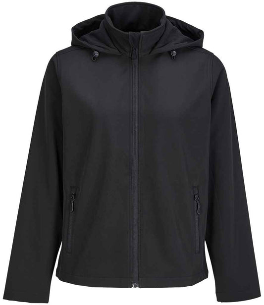 SOL'S Ladies Race Hooded Soft Shell Jacket | Black