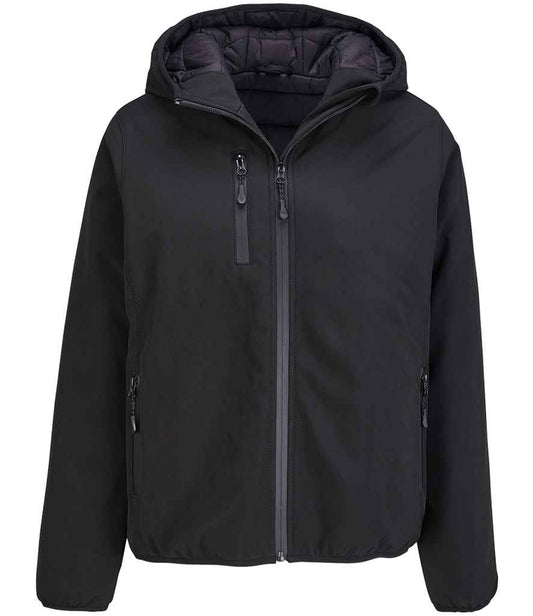 SOL'S Ladies Falcon Padded Soft Shell Jacket | Black