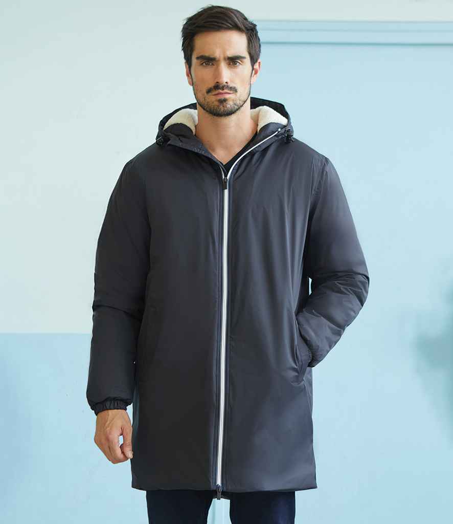 NEOBLU Unisex Astra Parka Jacket | Deep Black