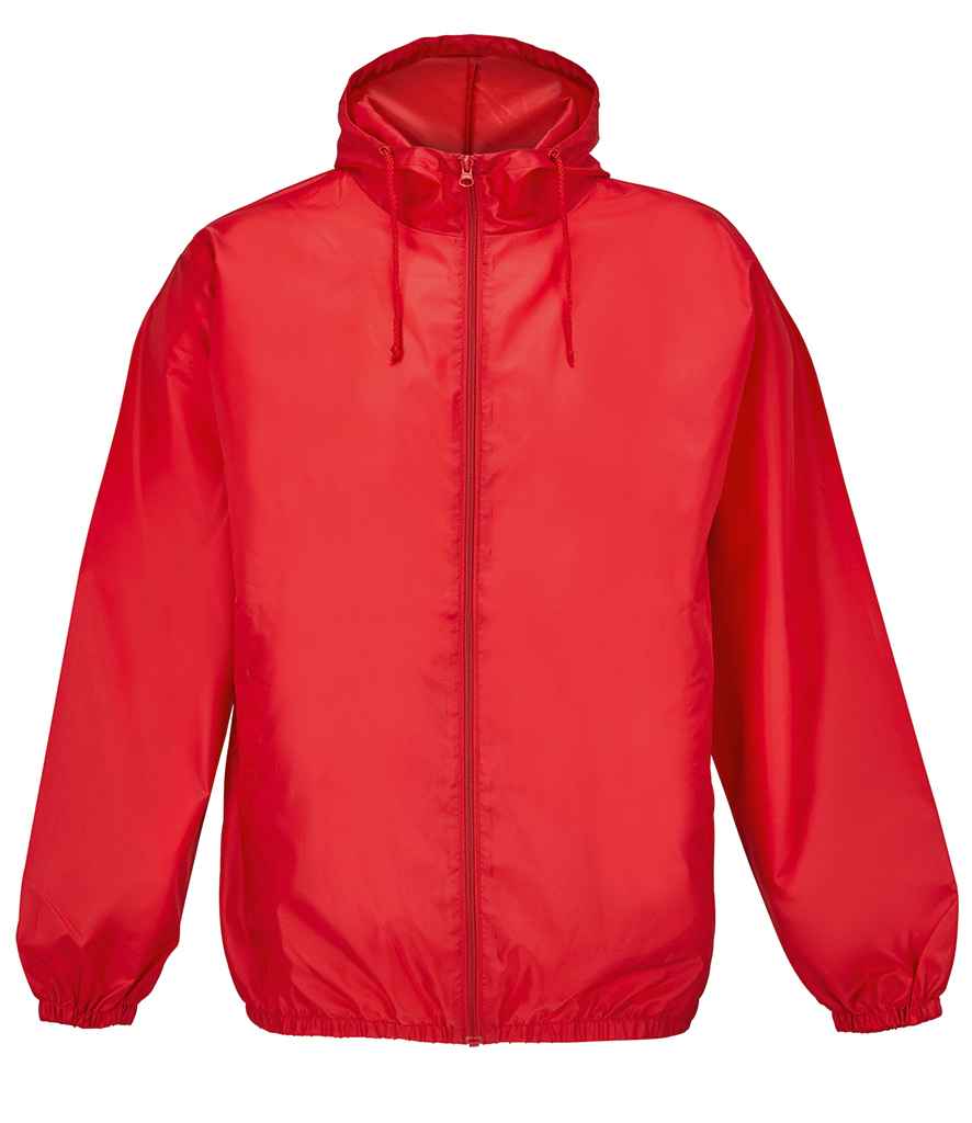 SOL'S Shield Unisex Windbreaker Jacket | Red
