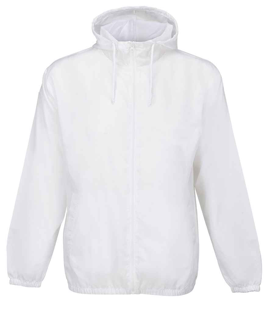 SOL'S Shield Unisex Windbreaker Jacket | White