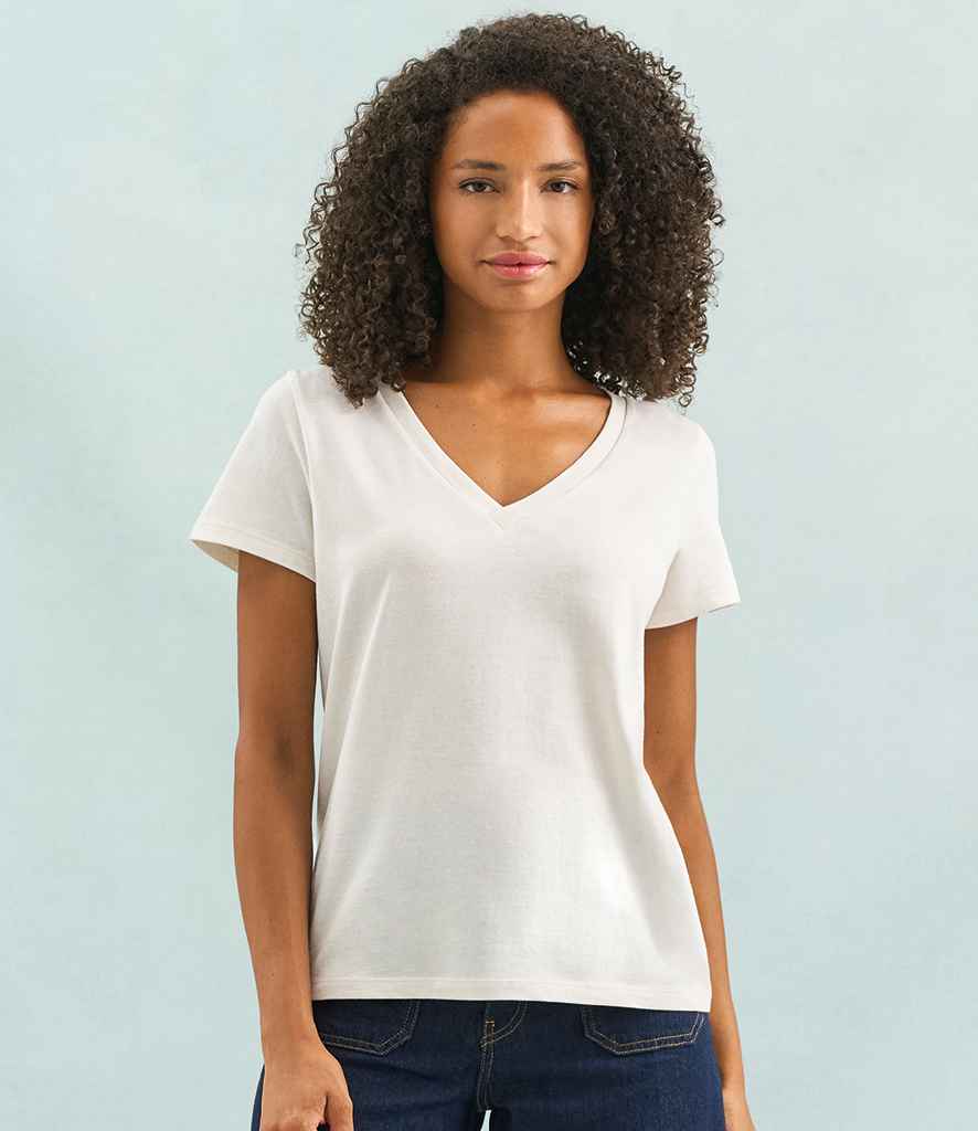 SOL'S Ladies Regent V Neck T-Shirt | White