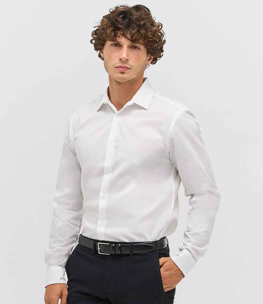 SOL'S Bailey Long Sleeve Poplin Shirt | White
