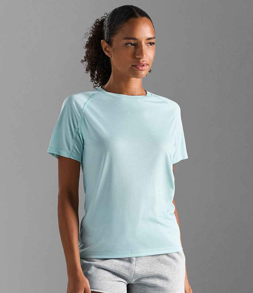 SOL'S Ladies Vortex Ripstop Performance T-Shirt | Arctic Blue