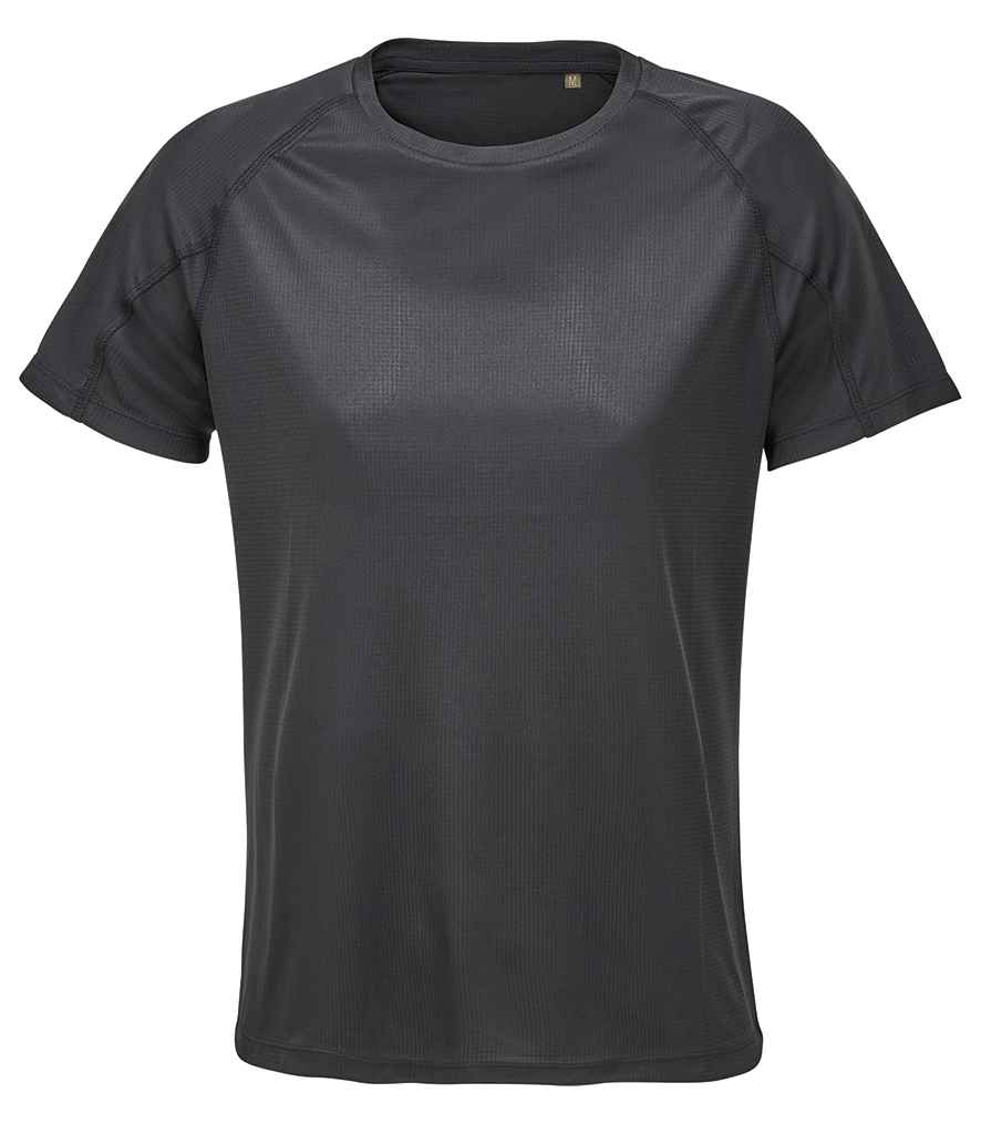SOL'S Ladies Vortex Ripstop Performance T-Shirt | Black