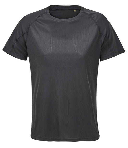 SOL'S Ladies Vortex Ripstop Performance T-Shirt | Black