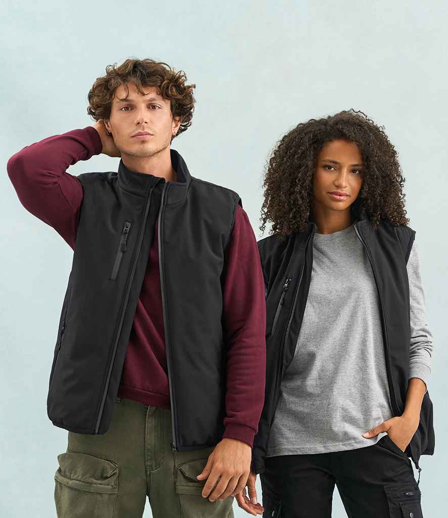 SOL'S Unisex Falcon Padded Bodywarmer | Black