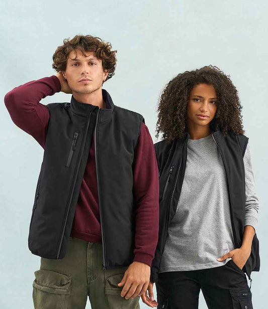 SOL'S Unisex Falcon Padded Bodywarmer | Black