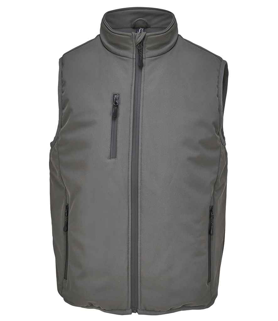SOL'S Unisex Falcon Padded Bodywarmer | Charcoal