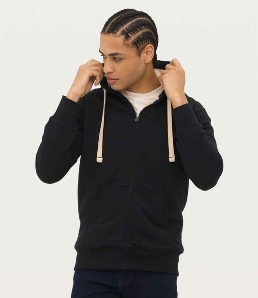 SOL'S Unisex Sherpa Hooded Jacket | Black