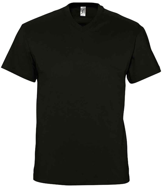 SOL'S Victory V Neck T-Shirt | Deep Black