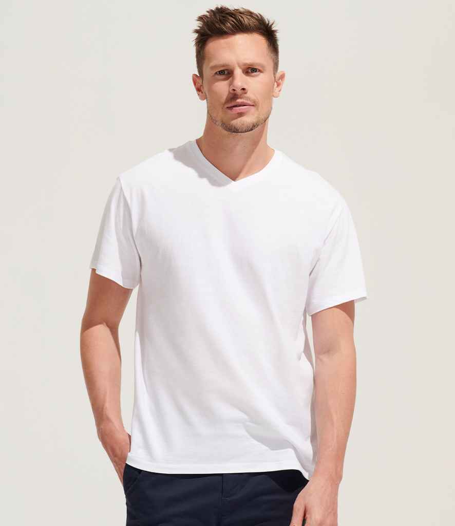 SOL'S Victory V Neck T-Shirt | White