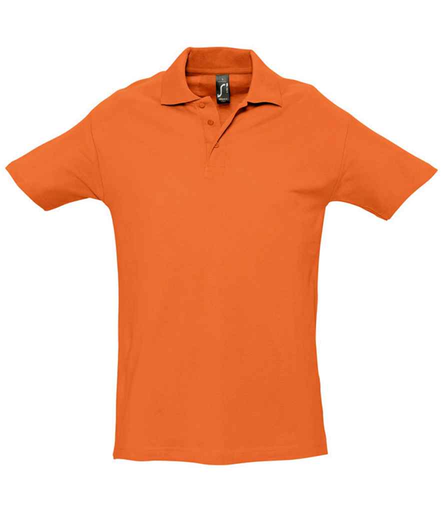 SOL'S Spring II Heavy Cotton Piqué Polo Shirt | Orange