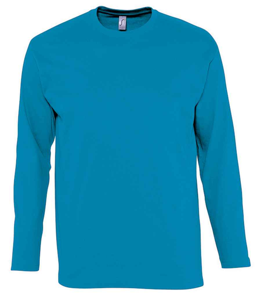 SOL'S Monarch Long Sleeve T-Shirt | Aqua