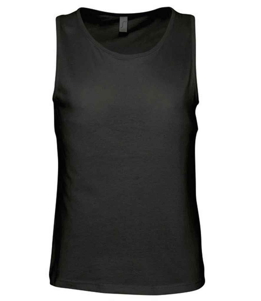 SOL'S Justin Tank Top | Deep Black