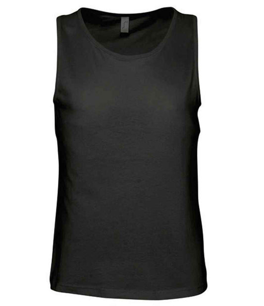 SOL'S Justin Tank Top | Deep Black