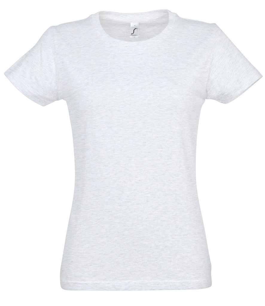 SOL'S Ladies Imperial Heavy T-Shirt | Ash