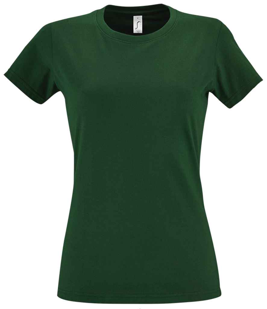 SOL'S Ladies Imperial Heavy T-Shirt | Bottle Green