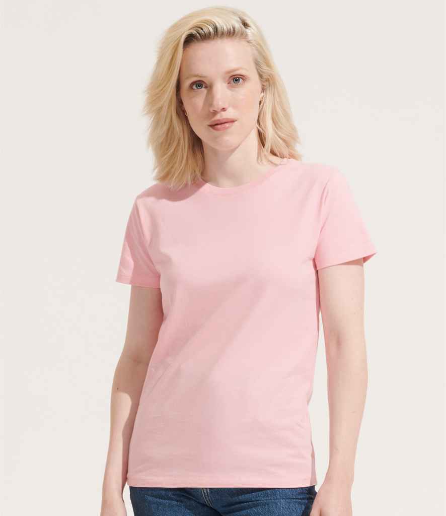 SOL'S Ladies Imperial Heavy T-Shirt | Candy Pink
