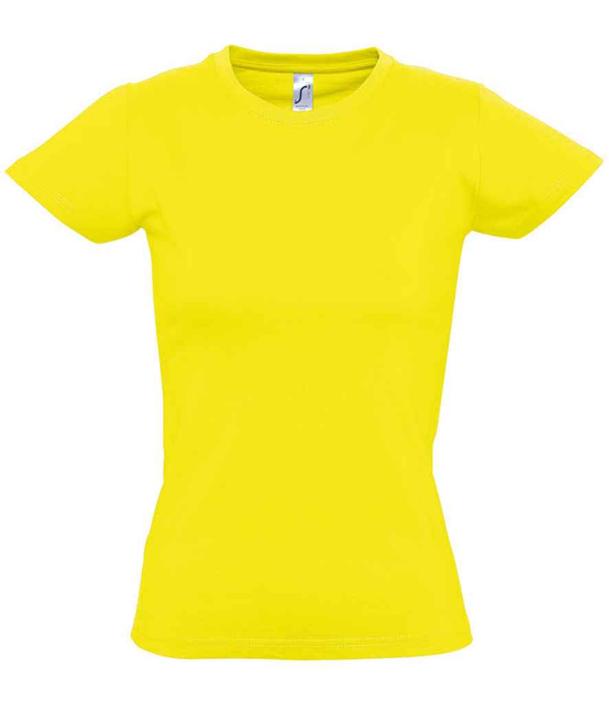 SOL'S Ladies Imperial Heavy T-Shirt | Lemon