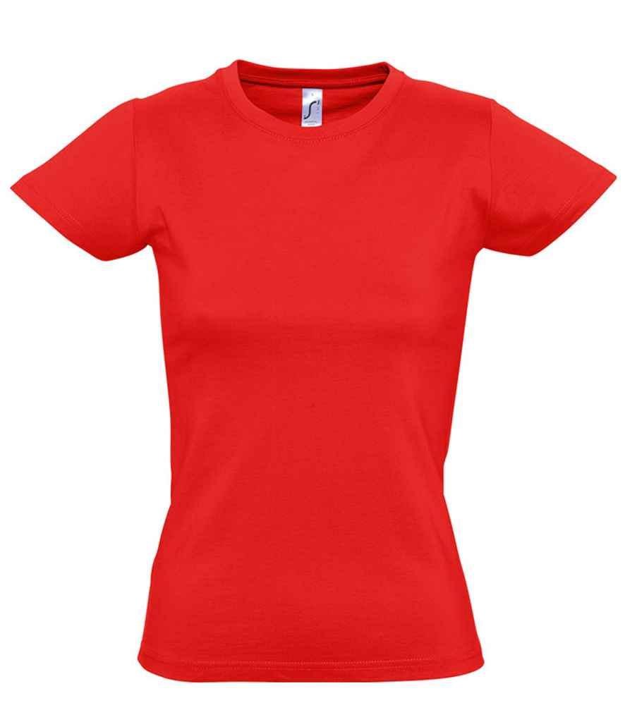 SOL'S Ladies Imperial Heavy T-Shirt | Red