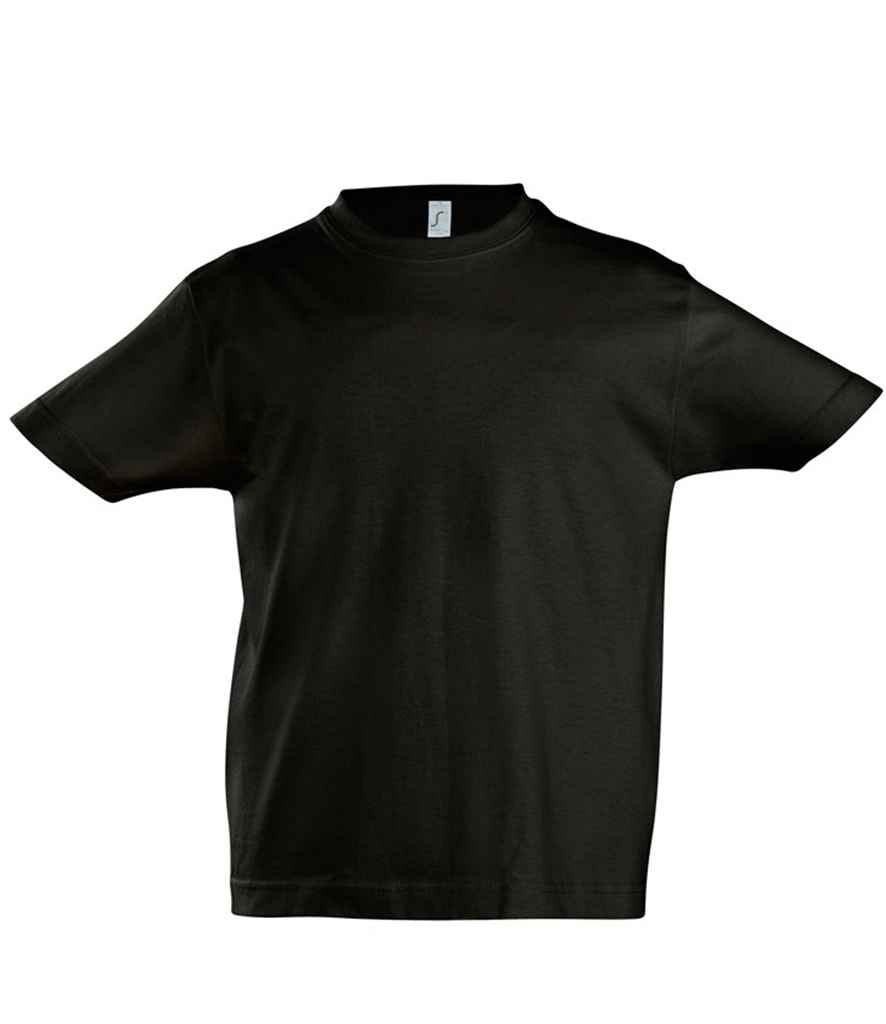 SOL'S Kids Imperial Heavy T-Shirt | Deep Black
