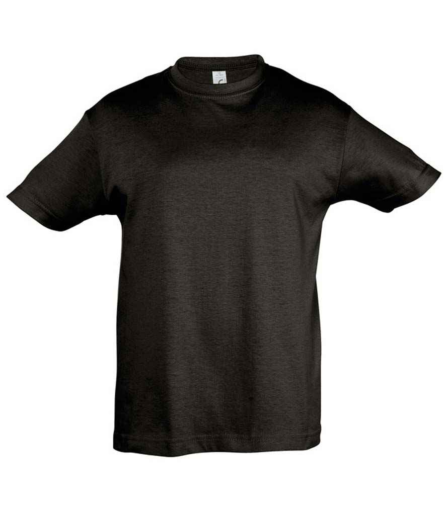 SOL'S Kids Regent T-Shirt | Deep Black