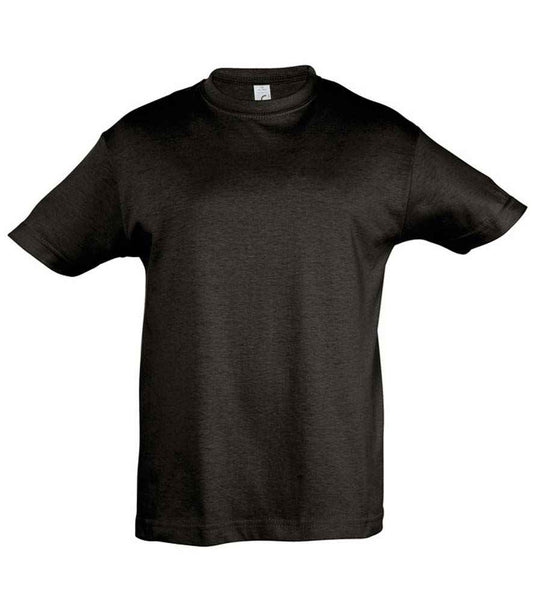 SOL'S Kids Regent T-Shirt | Deep Black
