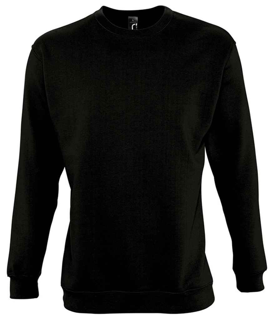 SOL'S Unisex New Supreme Sweatshirt | Black