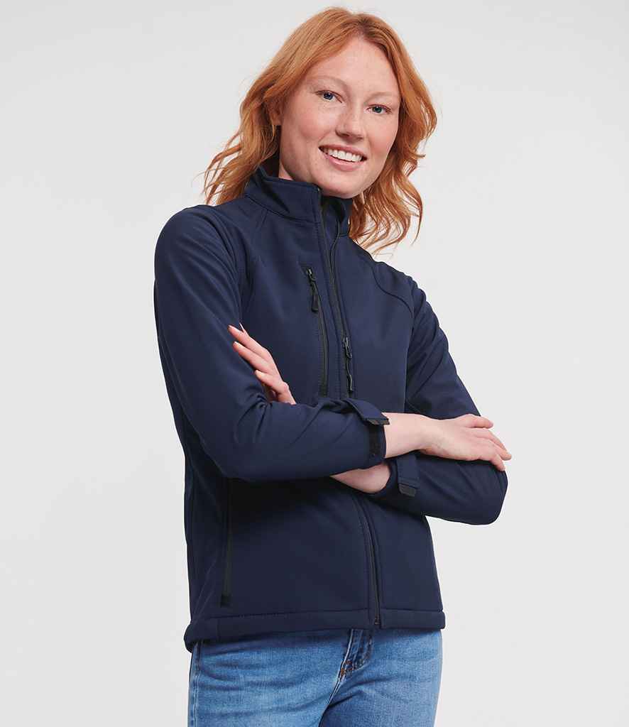 Russell Athletic Ladies Soft Shell Jacket | French Navy