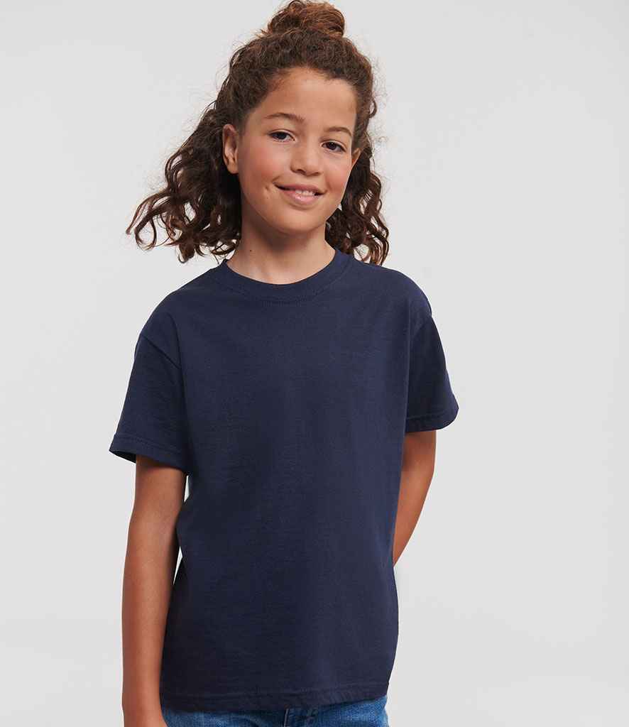 Russell Athletic Kids Classic Ringspun T-Shirt | French Navy
