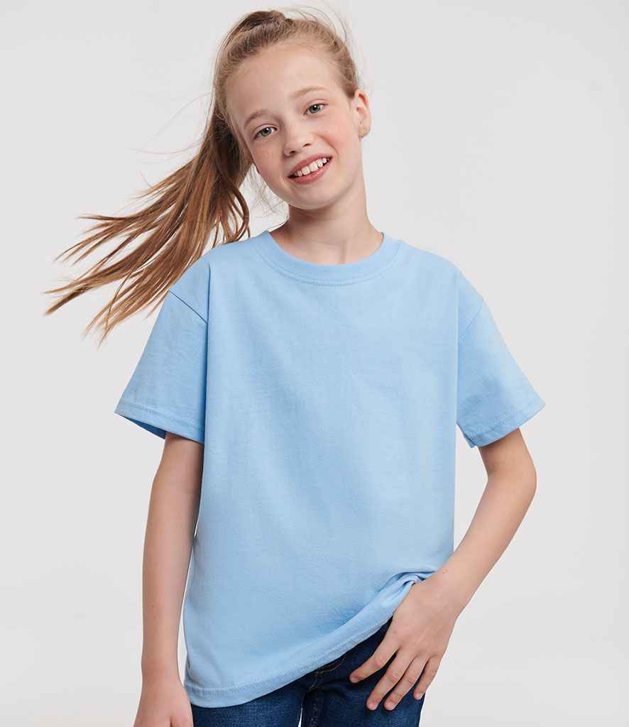 Russell Athletic Kids Classic Ringspun T-Shirt | Sky Blue