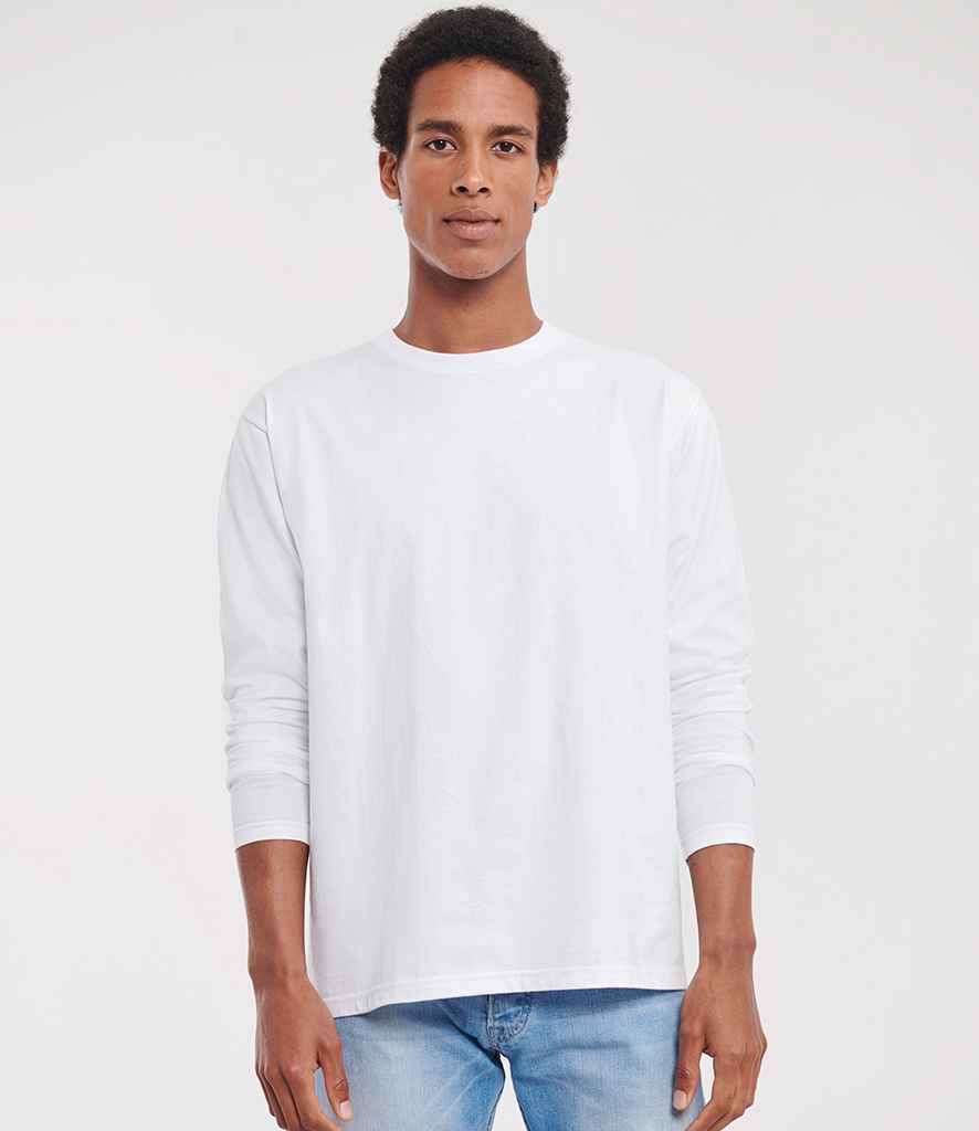 Russell Athletic Classic Long Sleeve T-Shirt | White
