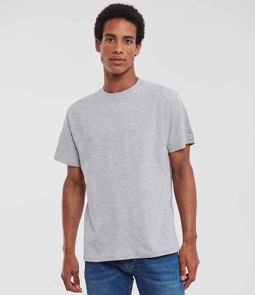 Russell Athletic Classic Ringspun T-Shirt | Light Oxford