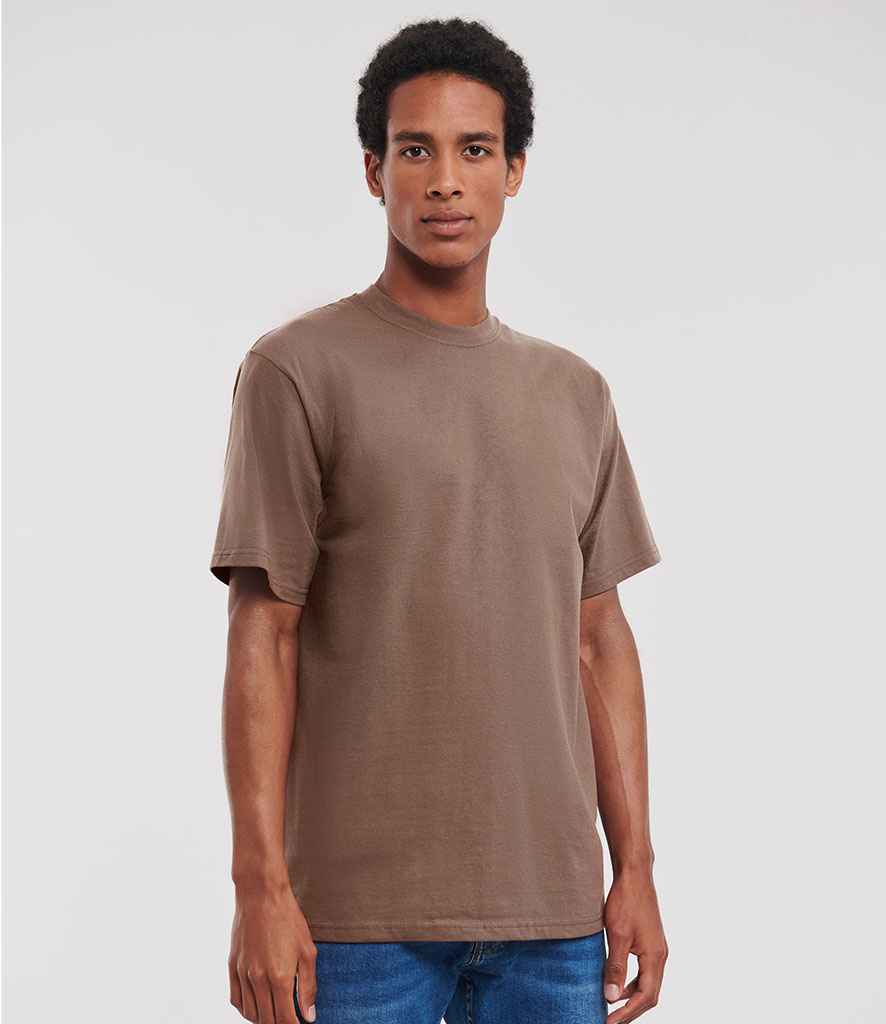 Russell Athletic Classic Ringspun T-Shirt | Mocha