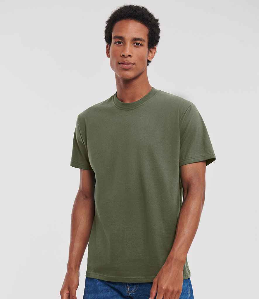 Russell Athletic Classic Ringspun T-Shirt | Olive Green