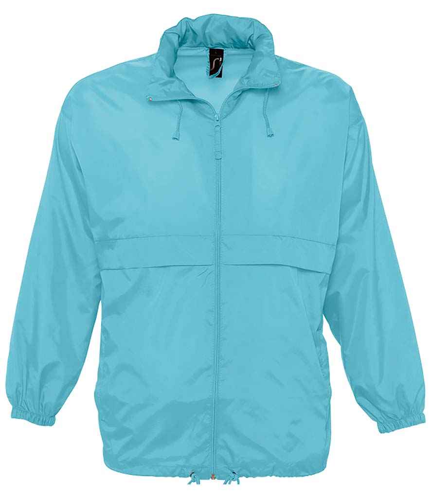 SOL'S Unisex Surf Windbreaker Jacket | Atoll Blue