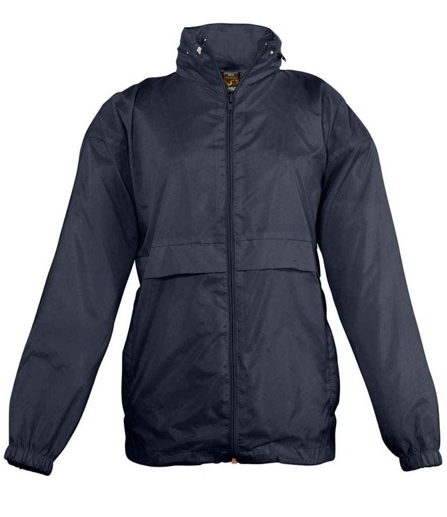 SOL'S Kids Surf Windbreaker Jacket | Navy