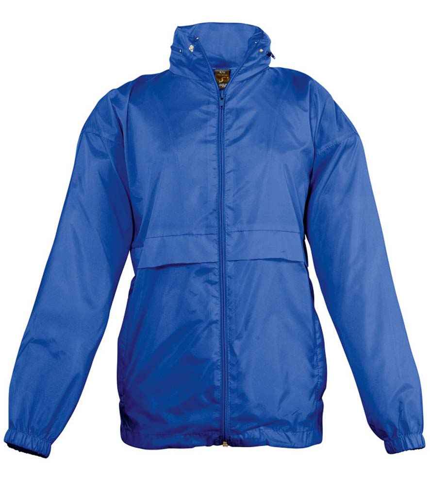 SOL'S Kids Surf Windbreaker Jacket | Royal Blue