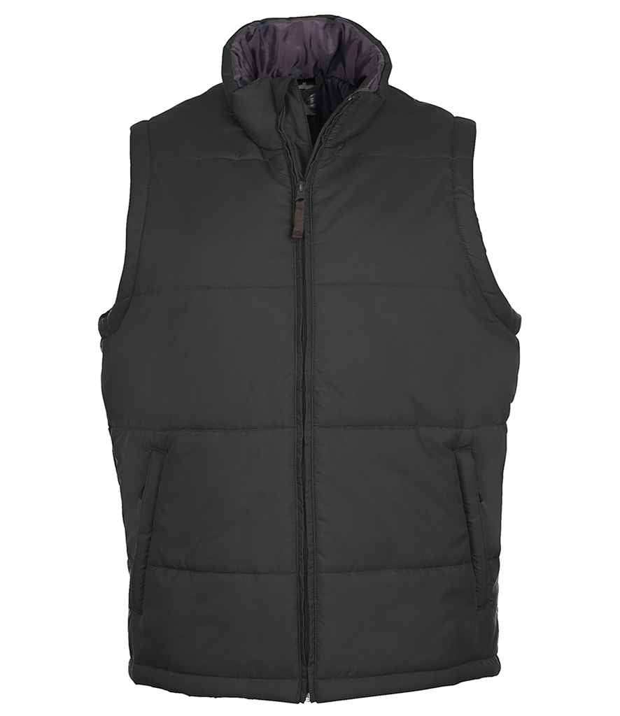 SOL'S Unisex Warm Bodywarmer | Charcoal