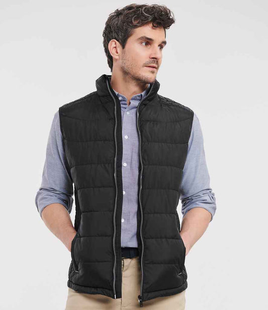 Russell Athletic Nano Padded Bodywarmer | Black